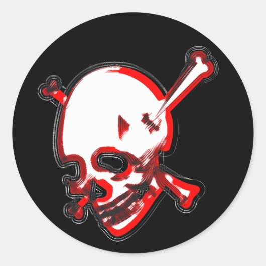 迷路ロジャー#1 ラウンドシール (正面)