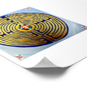 迷路祈りの言葉 ポスター (角)