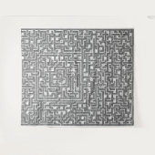 迷路織物 タペストリー (正面(横))