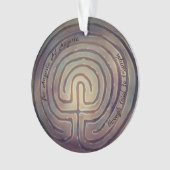 迷路記号 オーナメント (正面)