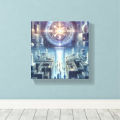 「迷路」キャンバス印刷 キャンバスプリント (インサイチュ (ウッドフロア))