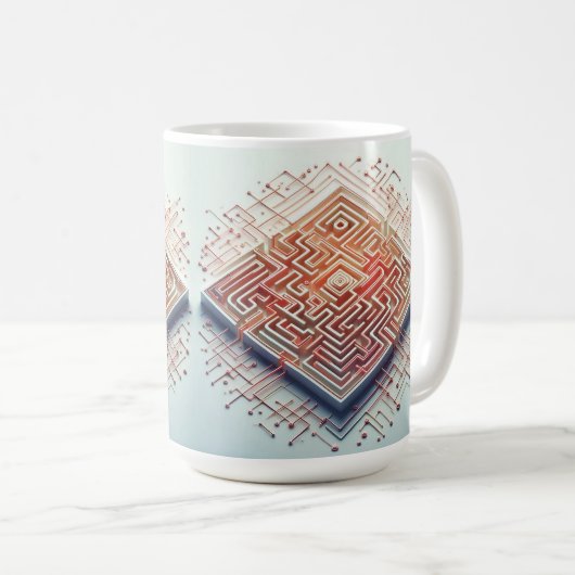 迷路 コーヒーマグカップ (正面右)