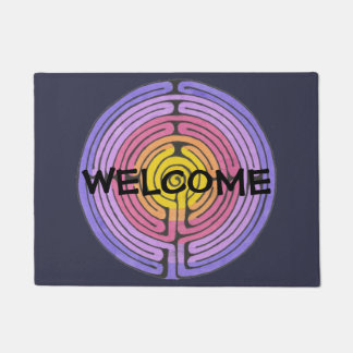 迷路 ドアマット