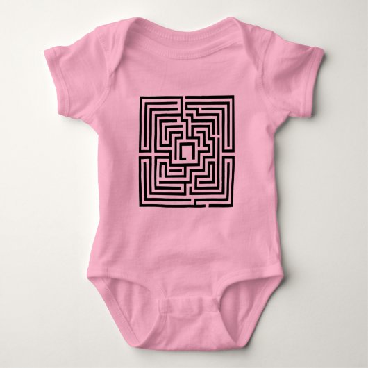迷路 ベビーボディスーツ (正面)