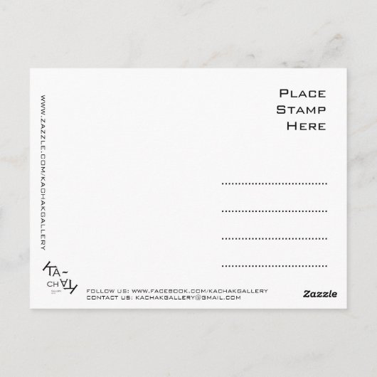 迷路 – ポストカード (裏面)