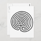 迷路 ポストカード (正面/裏面)