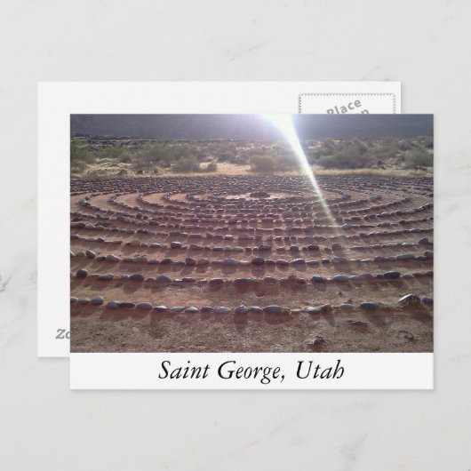 迷路 ポストカード (正面/裏面)