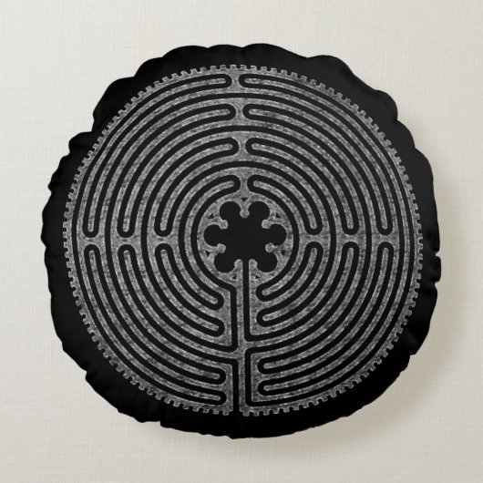 迷路 ラウンドクッション (正面)