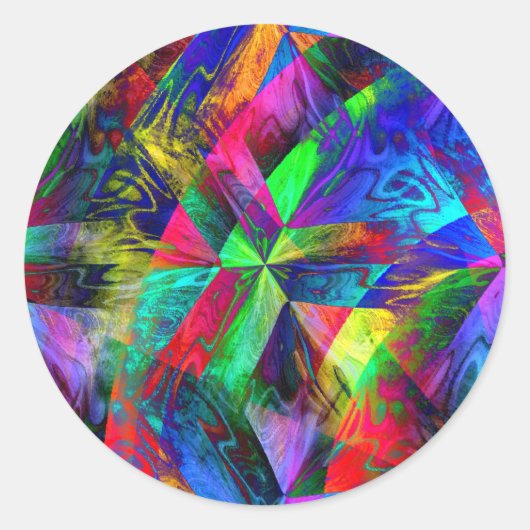 迷路 ラウンドシール (正面)