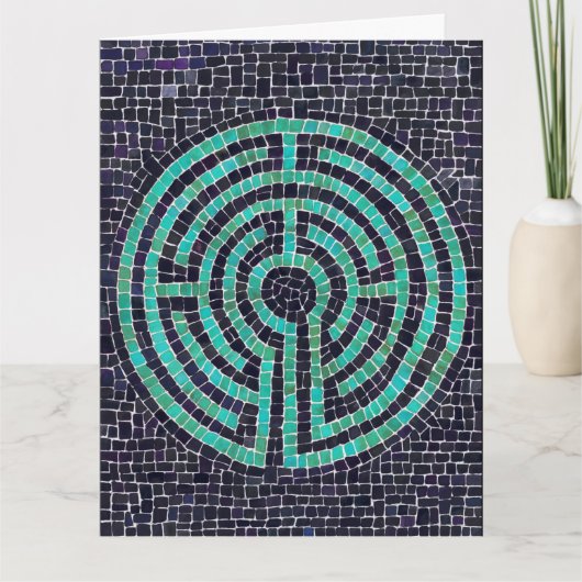 迷路IIIビッググリーティングカード カード (正面)