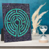 迷路III 8x10イーゼル付きプラーク フォトプラーク (側面)