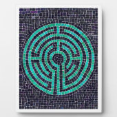 迷路III 8x10イーゼル付きプラーク – 白 フォトプラーク (正面)