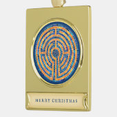 迷路IVバナーオーナメント ゴールドプレートバナーオーナメント (左)