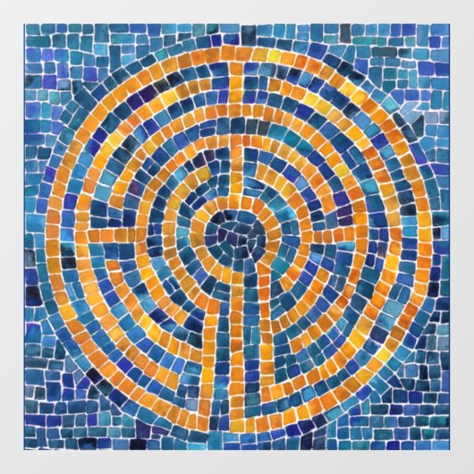 迷路IV 12x12窓の固定 ウィンドウサイン (シート)