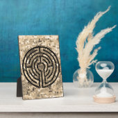 迷路V 5x7イーゼル付きプラーク フォトプラーク (側面)