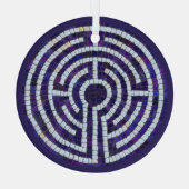 迷路VIIIガラスサークルオーナメント ガラスオーナメント (裏面)