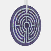 迷路VIIIガラスサークルオーナメント ガラスオーナメント (正面右)