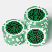 迷路XIトランプのポーカーチップ ポーカーチップ (積み重ね)