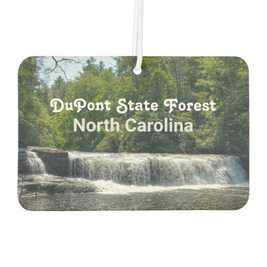 追いかける滝ブルーリッジマウンテンズNC カーエアーフレッシュナー (裏面)