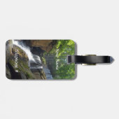 追いかける滝マウンテンフォト ラゲッジタグ (裏面横)