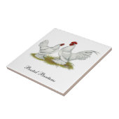 追い出されたチャボ タイル (側面)