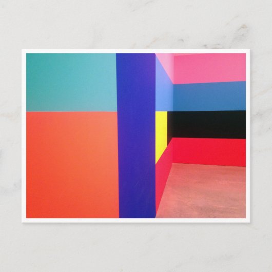 追い詰められた ポストカード (正面)