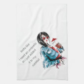 追加された傘 キッチンタオル (縦)