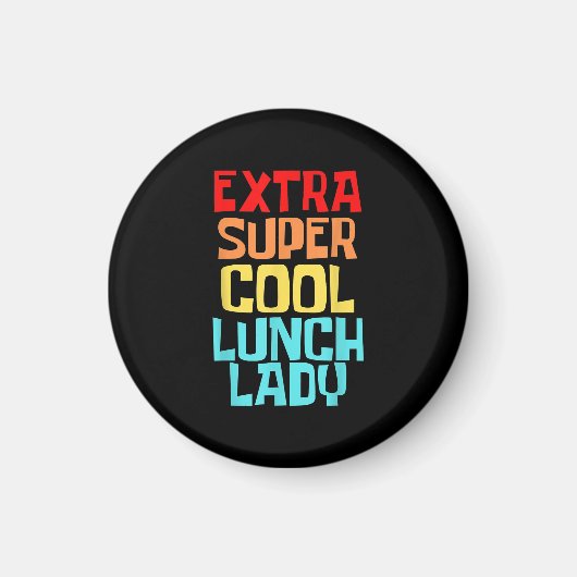 追加すごいラクールンチレディーチーム マグネット (正面)