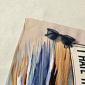 追加の名前，コッカースパニエル犬波犬に飛び散る ビーチタオル (インサイチュ)