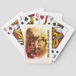 追加の名前、ヴィンテージ蒸気機関車 トランプ