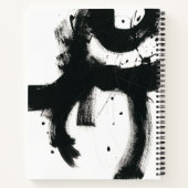 追加イニシャル |オニキスジェスチャ ノートブック (裏面)