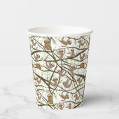 追加イニシャル |スロスの笑顔のパターン 紙コップ (裏面)