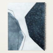 追加イニシャル |隣接抽象 プランナー手帳 (裏面)