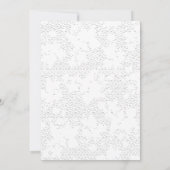 追加カスタマイズパーティの招待状 招待状 (裏面)