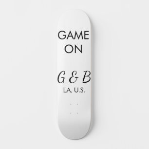 追加カップル名の結婚式パーティーの場所都市gのゲーム スケートボード