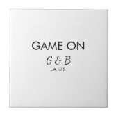 追加カップル名の結婚式パーティーの場所都市gのゲーム タイル (正面)