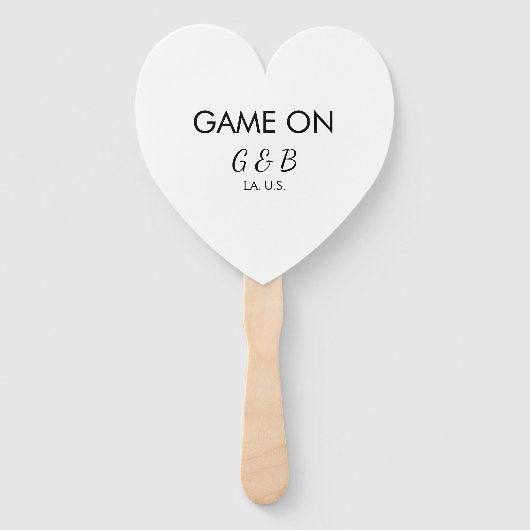 追加カップル名の結婚式パーティーの場所都市gのゲーム ハンドファン (正面)