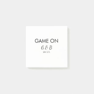 追加カップル名の結婚式パーティーの場所都市gのゲーム ポストイット