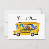 追加クールするバ感謝していス・ドライバの気持ち サンキューカード (正面)