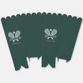 追加スポーツクラブ名ローンテニスチームプレーヤーグリーン フェイバーボックス (見開き)