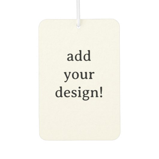 追加デザイン カーエアーフレッシュナー (正面)