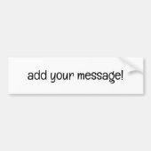 追加デザイン バンパーステッカー (正面)