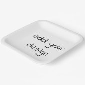 追加デザイン ペーパープレート (傾斜あり)