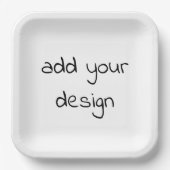 追加デザイン ペーパープレート (正面)