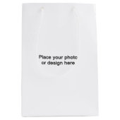 追加デザイン ミディアムペーパーバッグ (正面)