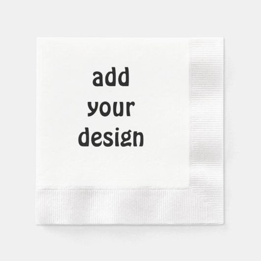 追加デザイン 縁ありカクテルナプキン (正面)