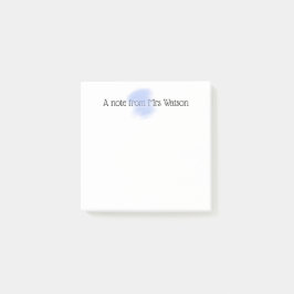 追加先生名のシンプル注ミニマル縁どで ポストイット