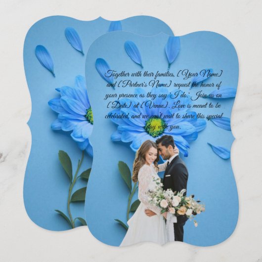 追加招待状カード (正面/裏面)