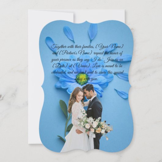 追加招待状カード (正面)