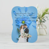 追加招待状カード (スタンド正面)